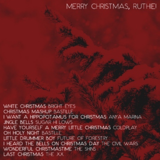 merry christmas, ruthie!