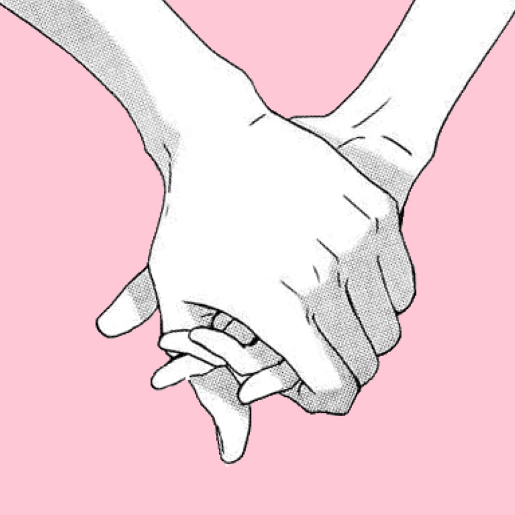 Рука в руке аниме