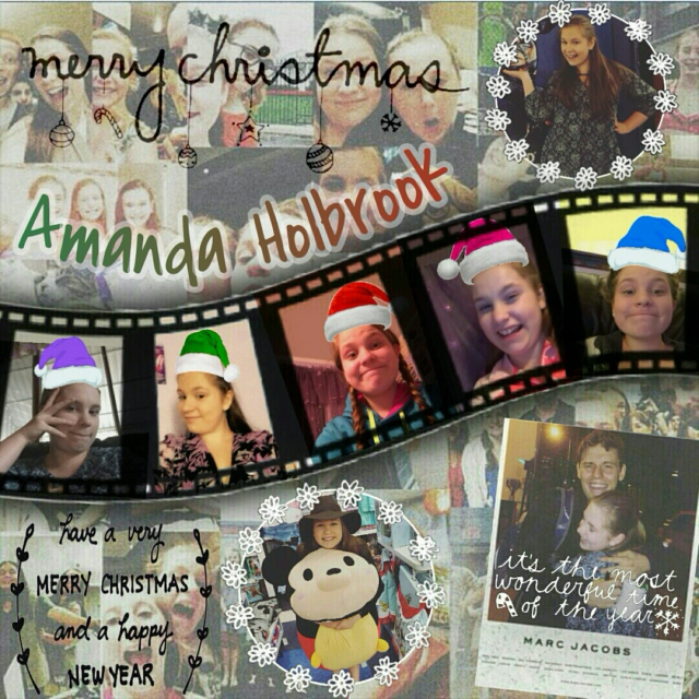 Merry Christmas Amanda Holbrook!