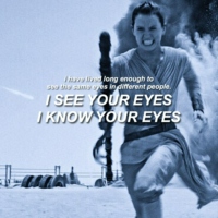 i see your eyes, i know your eyes
