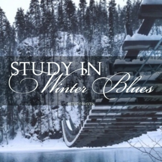 Study in Winter Blues