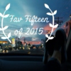 Fav Fifteen Songs of 2015