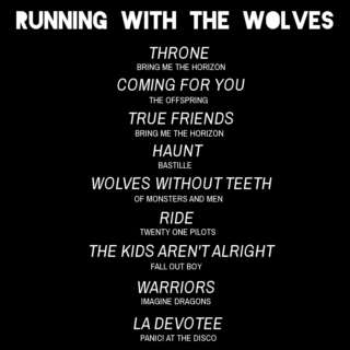 Running With The Wolves