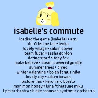 isabelle's commute