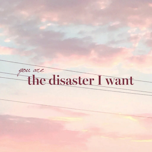 the disaster i want