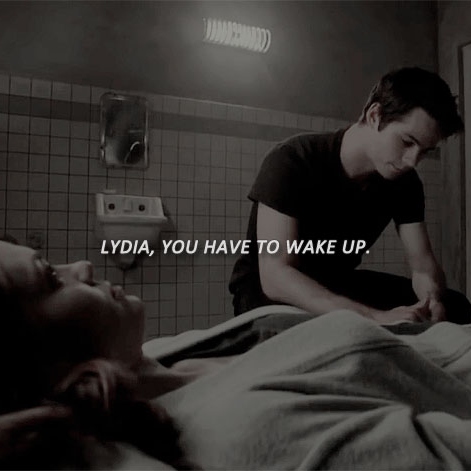 lydia, you have to wake up.