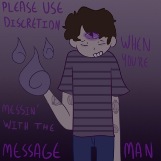 +Message Man+