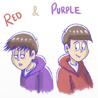 Red & Purple