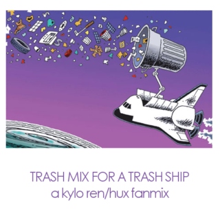Trash mix for a trash ship
