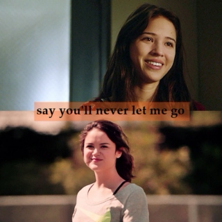say you'll never let me go.