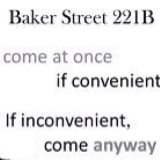 221B Baker Street London NW1 6XE