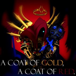a coat of gold, a coat of red