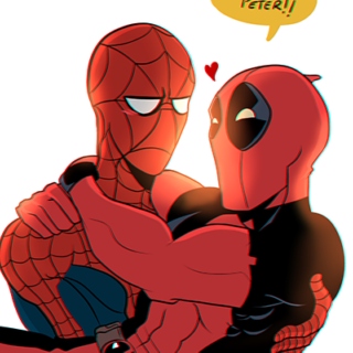"When A Deadpool and a Spidey Love Each Other Very Much...."