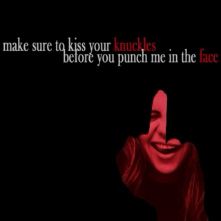 kiss your knuckles
