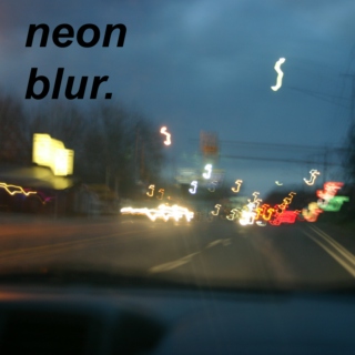 neon blur