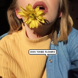 skin toned flowers