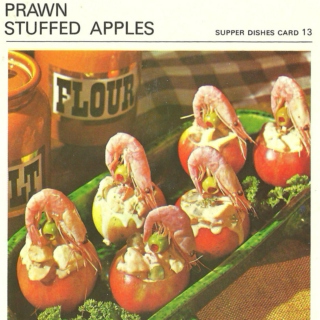 Prawn Stuffed Apples