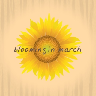 ❀ blooming in march ❀