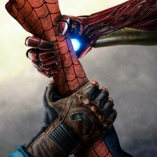 Team Avengers 2.5 or Team "Captain America and Iron Man finally put aside their differences to break Spider-Man's arm"