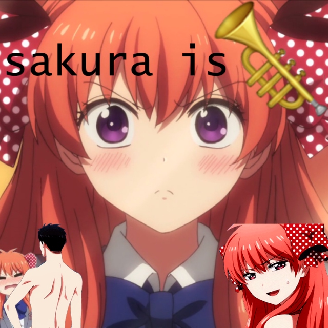 sakura is [trumpet emoji]