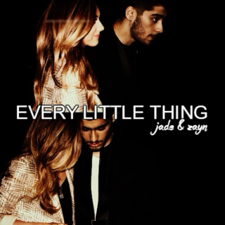 every little thing || jade & zayn