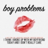 (so tired of hearing all your) Boy Problems