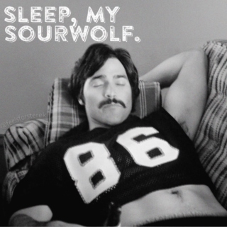 Sleep, my Sourwolf.