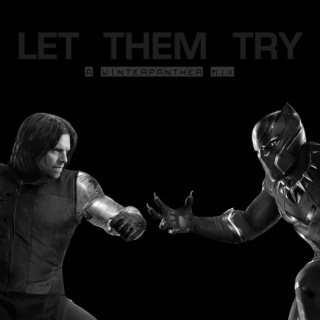LET THEM TRY - A T'Challa + Bucky mix