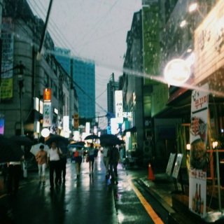 Spring Rain in Seoul