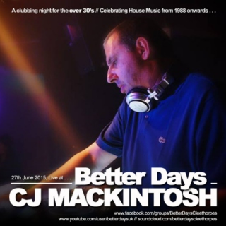 Clubbing Night for the Over 30s ~ CJ Mackintosh