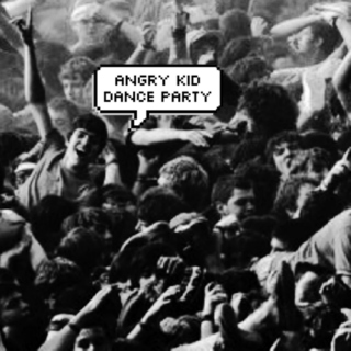 angry kid dance party