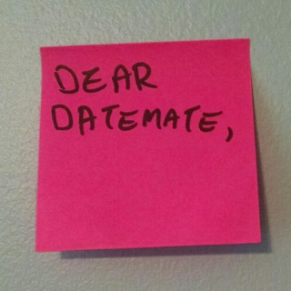 Dear Datemate, 
