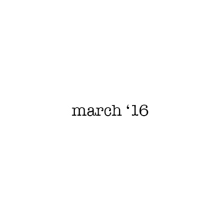 march 16