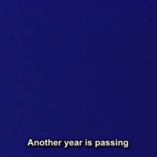 another year is passing