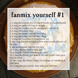 fanmix yourself #1