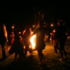 wild drums and frantic fire