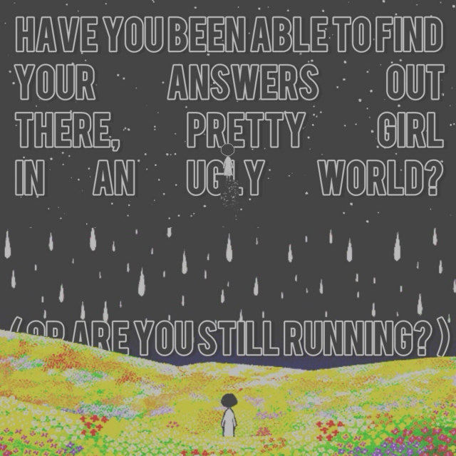 running. // ( was i? am i??? )