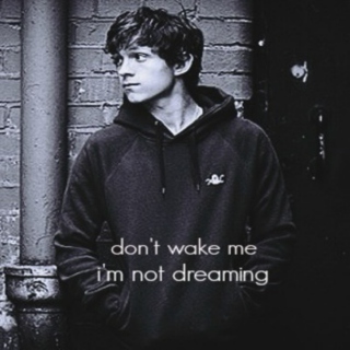 don't wake me / i'm not dreaming {cw!peter parker}