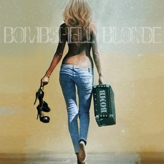 Bombshell blonde