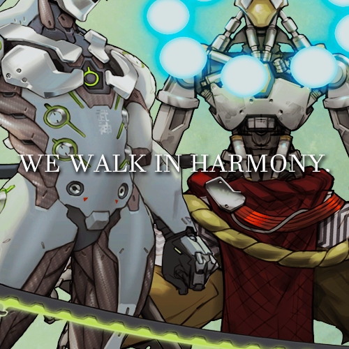 we walk in harmony.