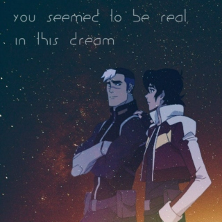 you seemed to be real in this dream