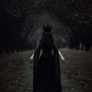 She was crowned in darkness
