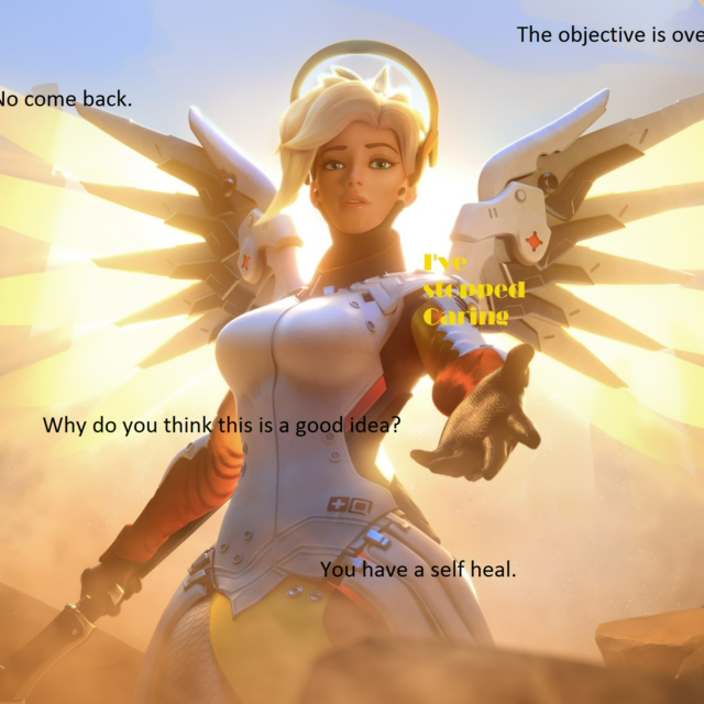 I'm going shooter Mercy.