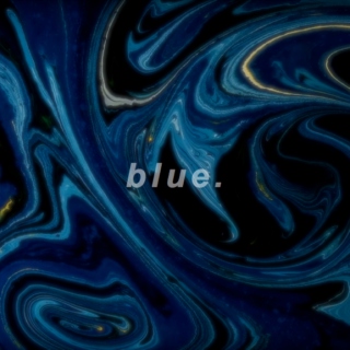 blue.