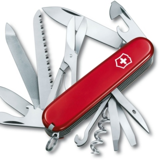 Get stabbed with a swiss army knife