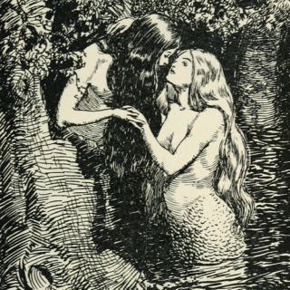 The Nymph caught the Dryad in her arms