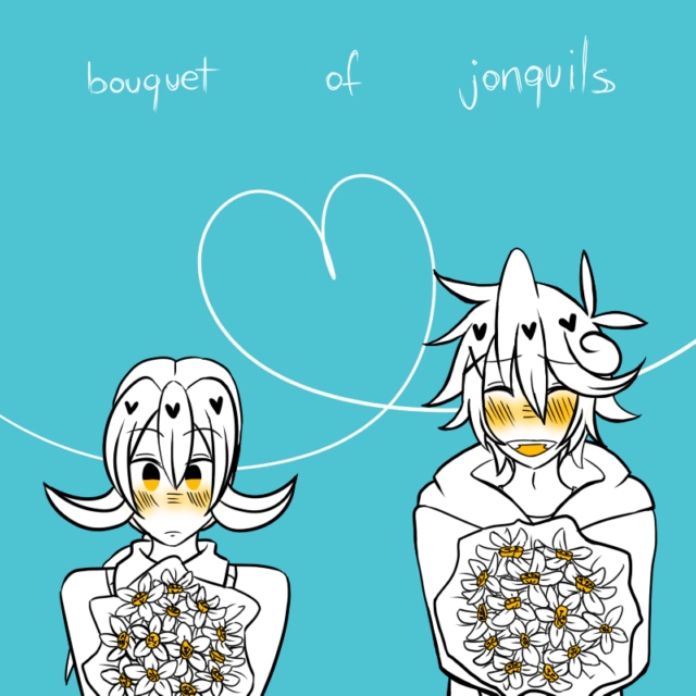 bouquet of jonquils;;