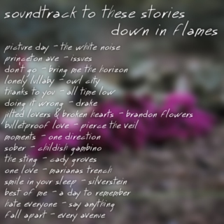Soundtrack To These Stories - Down In Flames