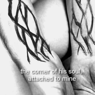 the corner of his soul, attached to mine