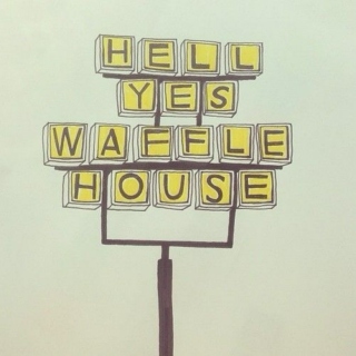 HAWT girls in waffle house